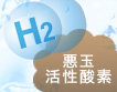 水素水は、「悪玉活性酸素」を身体から取り除きます